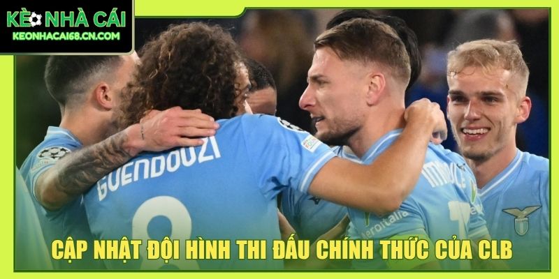 Lazio Và Biểu Tượng Kiêu Hãnh Của Bóng Đá Thủ Đô Italia 3 Cập nhật đội hình thi đấu chính thức của CLB